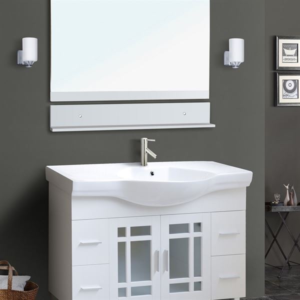 48 In Single Sink Vanity Wood White, Do I Need A Double Vanity Unit In Philippines