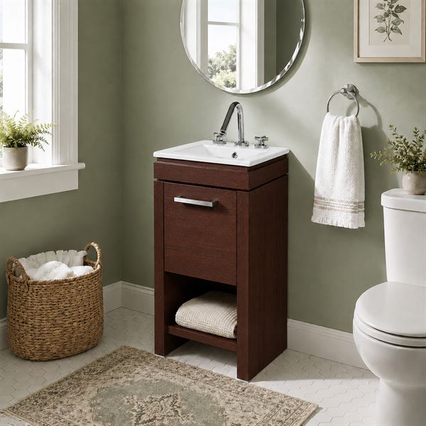 16 in. Single Sink Vanity