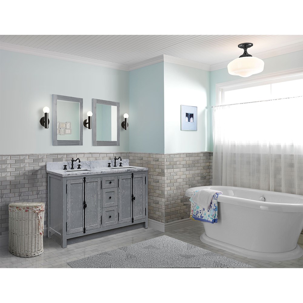 bathroom vanities > Vanities > 55 in. Double