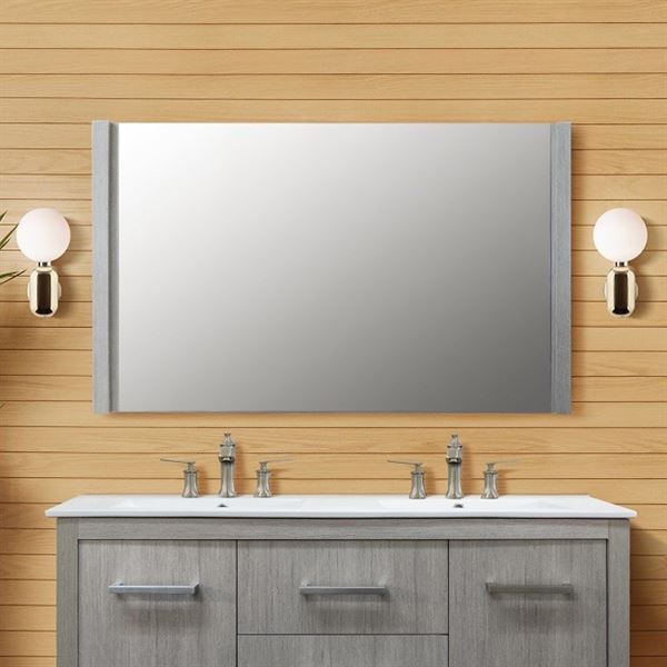48 in. Wood Frame Mirror