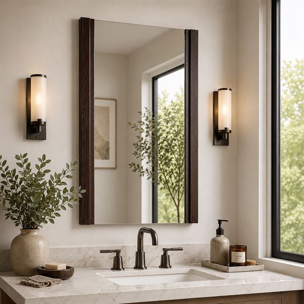 Wood Framed Mirror