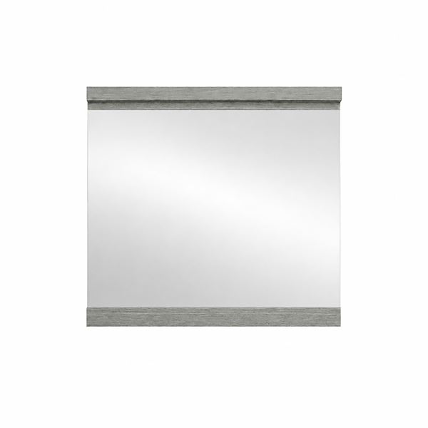 36 in. Wood Frame Mirror