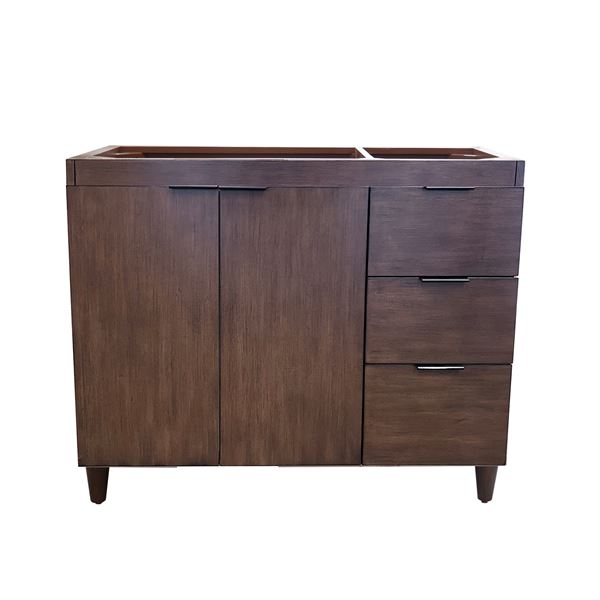 38.5 in. Single Sink Vanity in Walnut - Cabinet Only