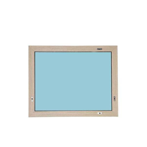 24 in. Rectangle Framed Mirror in Neutral Finish