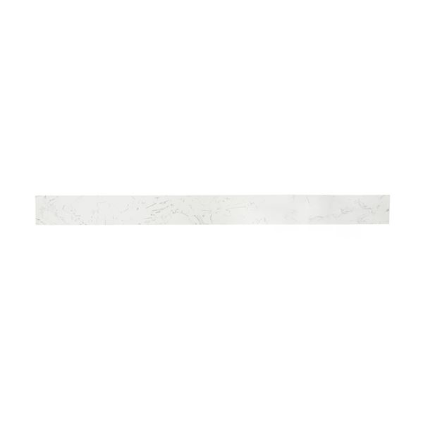 48″ Carrara Engineered Stone Backsplash