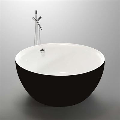 Parma 59 inch Freestanding Bathtub in Black