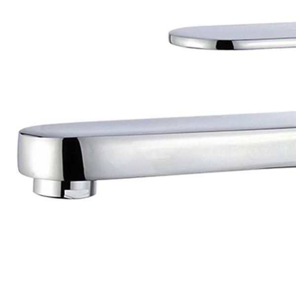 DISCONTINUED : Donostia Single Handle Bathroom Vanity Faucet with Overflow in Polished Chrome