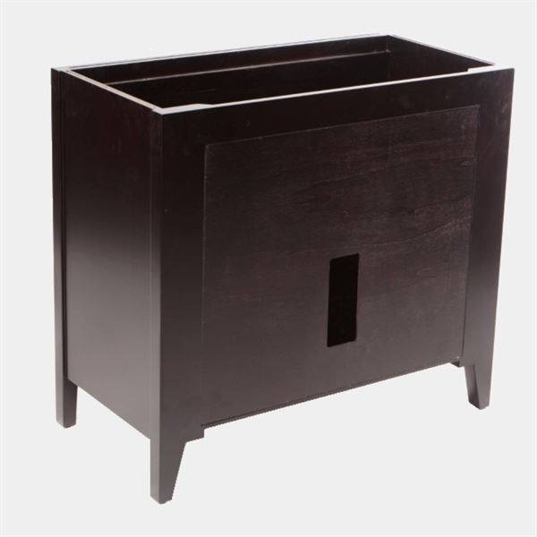 24 in. Single Sink Vanity with Ceramic Top