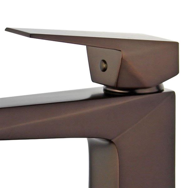 DISCONTINUED : Valencia Single Handle Bathroom Vanity Faucet with Overflow in Oil Rubbed Bronze