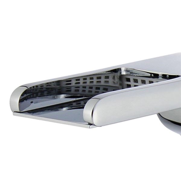 DISCONTINUED : Salamanca Single Handle Bathroom Vanity Faucet in Polished Chrome with Overflow