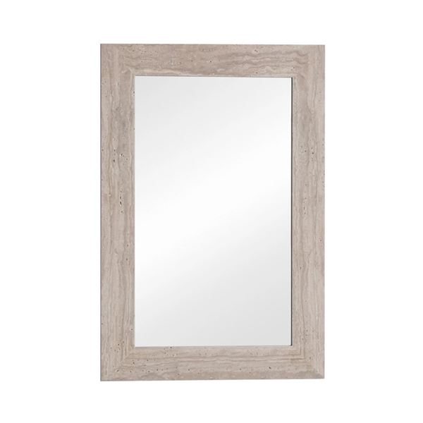 Travertine Stone Frame Mirror