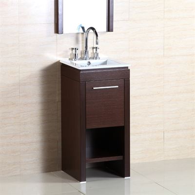 16-inch Single sink vanity