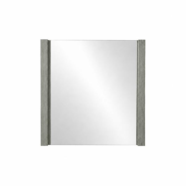 30 in. Wood Frame Mirror