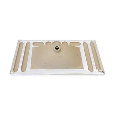 40" EdgeFlow Single Ceramic Sink Top with Single Faucet Hole