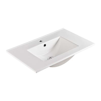 30 in. Single sink Ceramic top