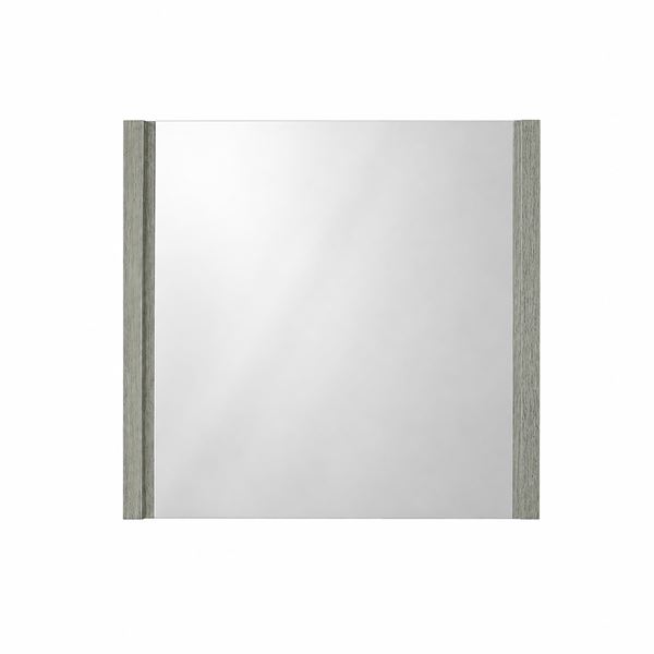 36 in. Wood Frame Mirror
